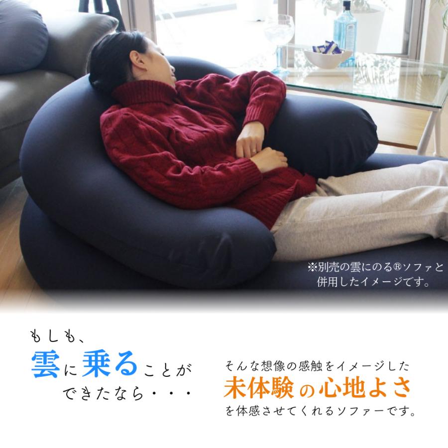 MOGU モグ 雲のサポート ビーズクッション 日本製 カバー付 ソファ