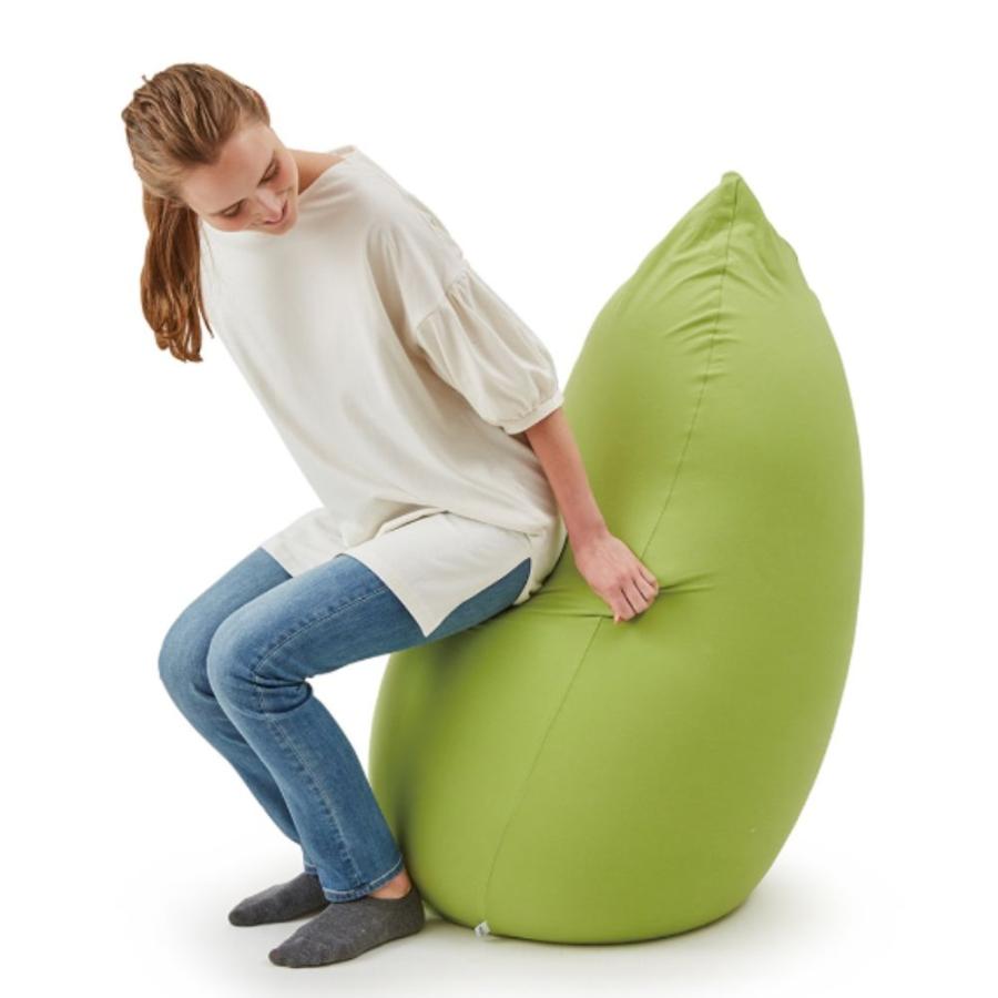 MOGU（モグ） たまごソファ 本体 カバー付き ビーズクッション