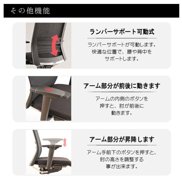 高機能オフィスチェア メッシュ ハイバックチェア「ギャビン gavin 」 オフィスチェア ギャビン メッシュ素材 ハイバック 高機能 デスク