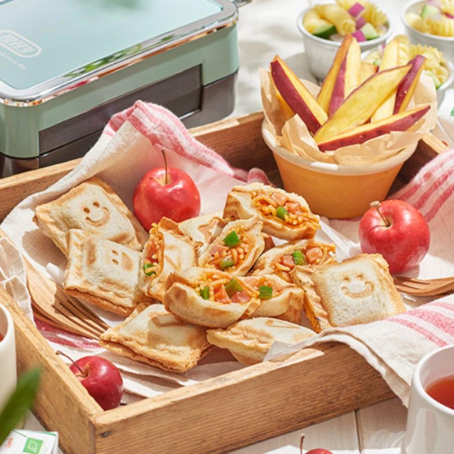 Toffy トフィー クォーターホットサンドメーカー K-HS6 食パン