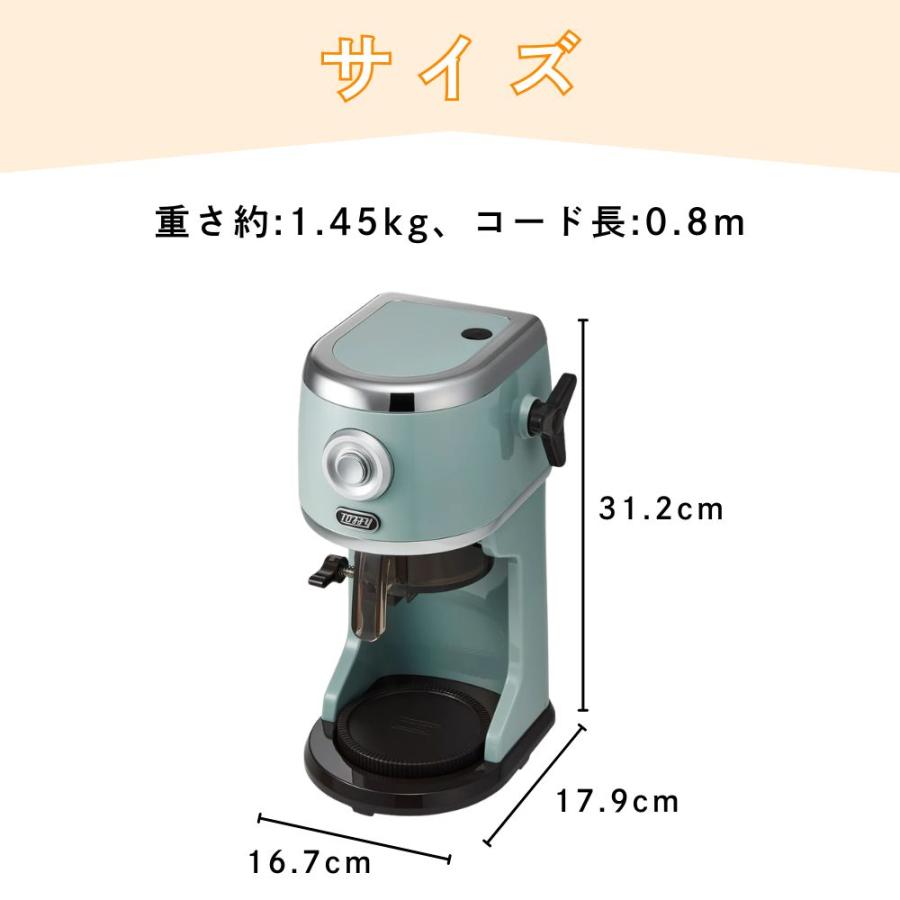 Toffy 2026年モデル かき氷器 かき氷機 トフィー コンパクト 電動
