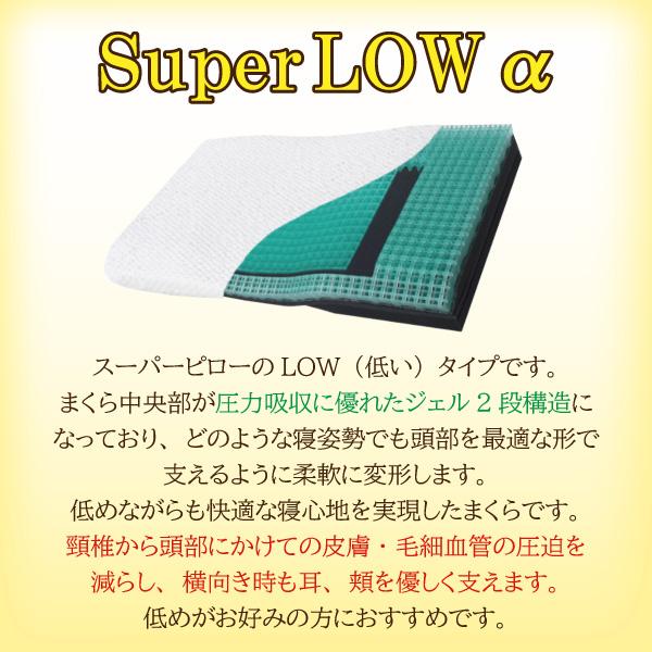 ジェルトロン GELTRON 枕 洗える スーパーLow α アルファ LOWα