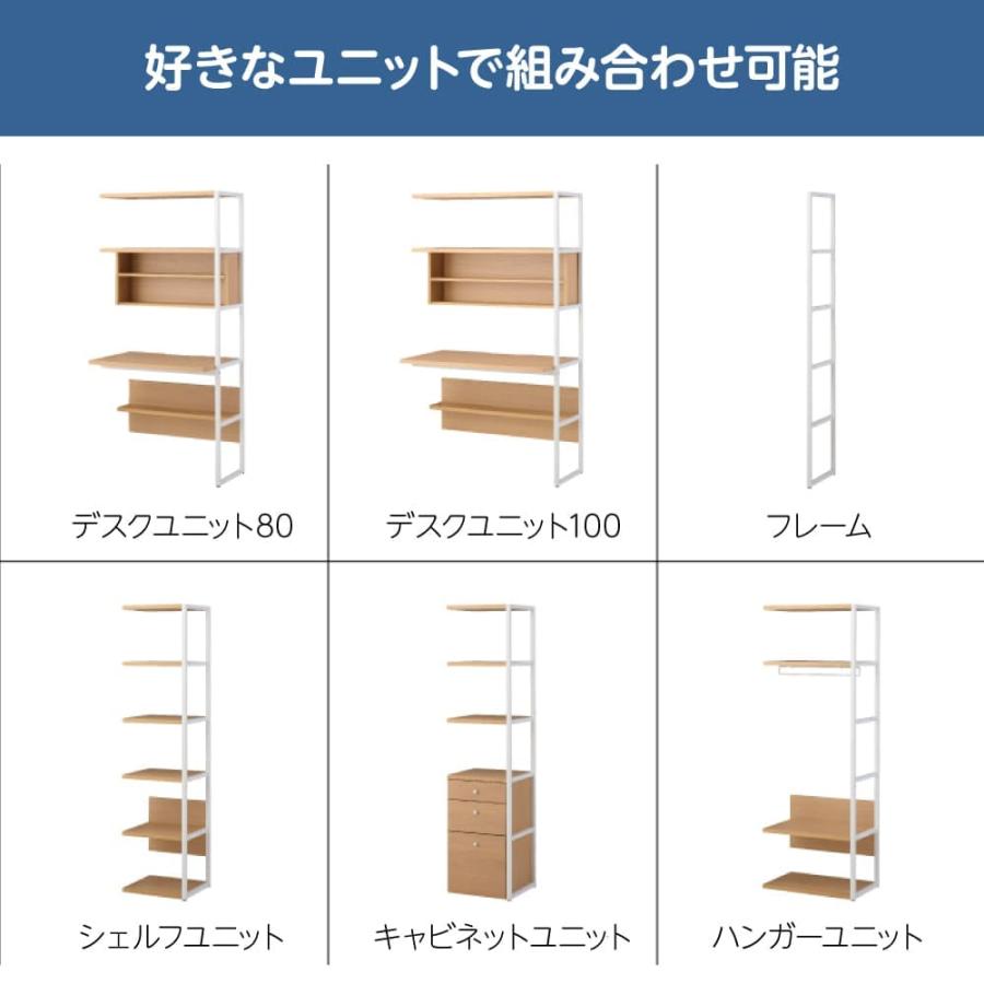 KOIZUMI（コイズミ） パソコンデスク 組み合わせ ユニット WaLLBE 学習