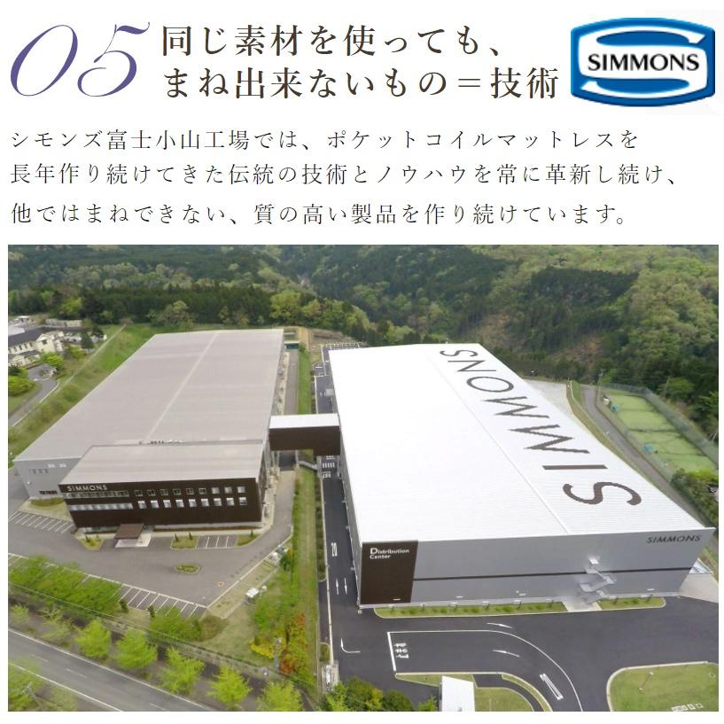 SIMMONS（シモンズ） 開梱設置付き シモンズベッド マットレス AA21223
