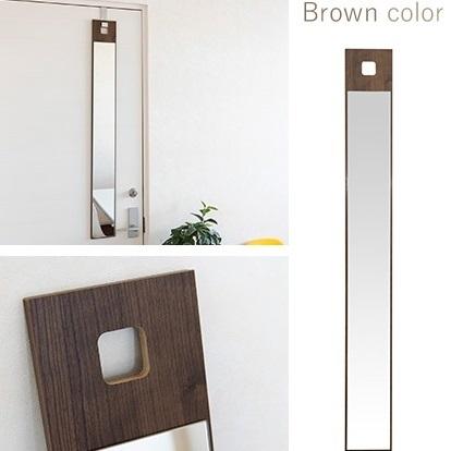 壁掛け ウォールミラー 吊り下げスリムミラー AR-MR02 全身 姿見