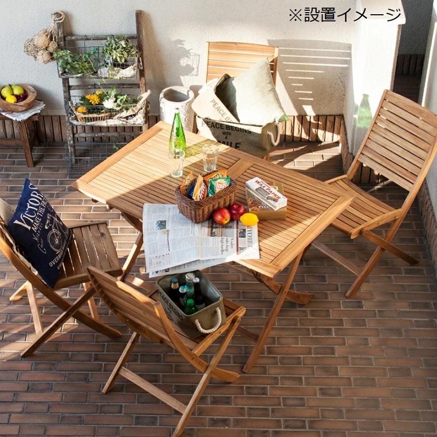 フォールディングテーブル 東谷 NX-802 折りたたみテーブル ガーデン