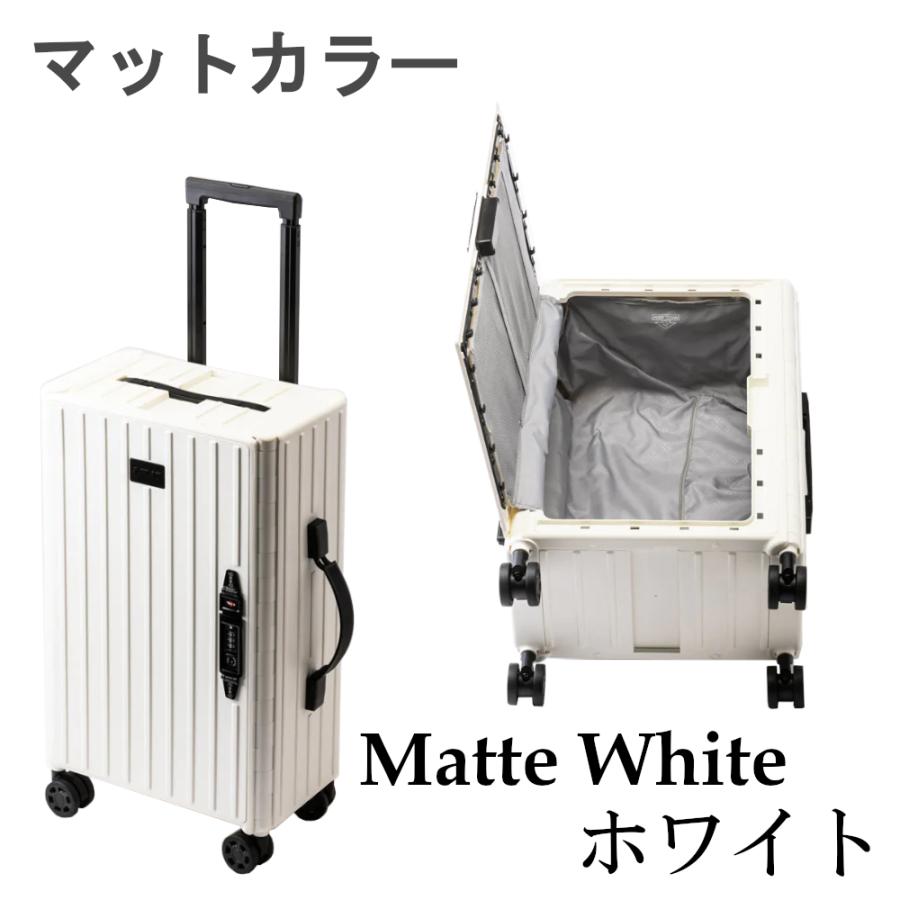 ＆.FLAT キャリーケース 折りたためる スーツケース アンドフラット バック 折り畳み 35L 49cm ビジネス コンパクト ハード 軽量 TSAロック｜comodocasa｜13