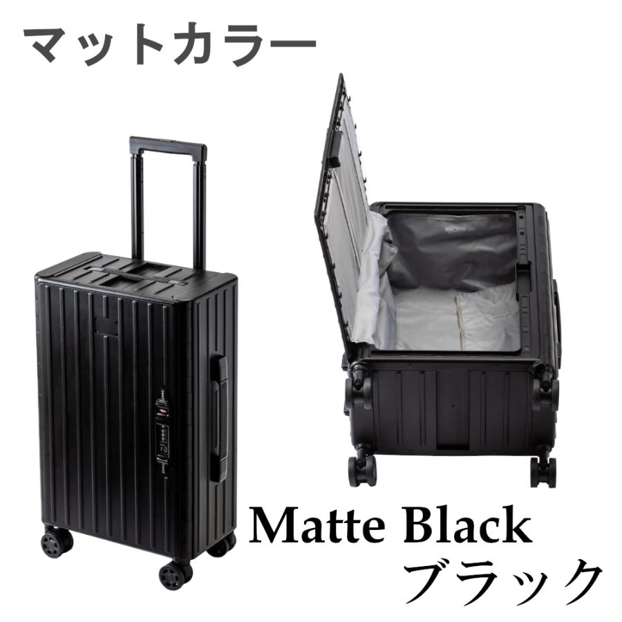 ＆.FLAT キャリーケース 折りたためる スーツケース アンドフラット バック 折り畳み 35L 49cm ビジネス コンパクト ハード 軽量 TSAロック｜comodocasa｜17