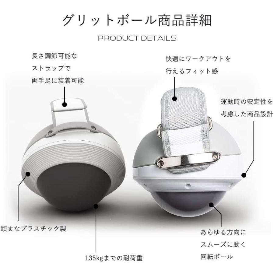 グリットボール ダイエット器具 BLACK VAST セレブご愛用 筋トレグッズ アメリカで人気 ヨガ ピラティス パーソナルトレーニング TVで紹介_3
