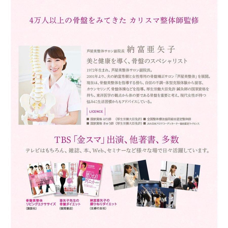 芦屋美整体 骨盤スリム3Dエアー コニー ブラウン 骨盤矯正 ストレッチ 引き締め ウエスト 太もも 腰 納富亜矢子 カイモノラボ 寝るだけの画像