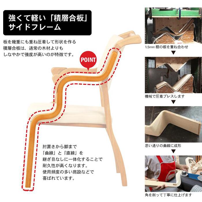 ダイニングチェア 介護椅子 Care-AC-114 Care-114-AC おつたいくん 貞