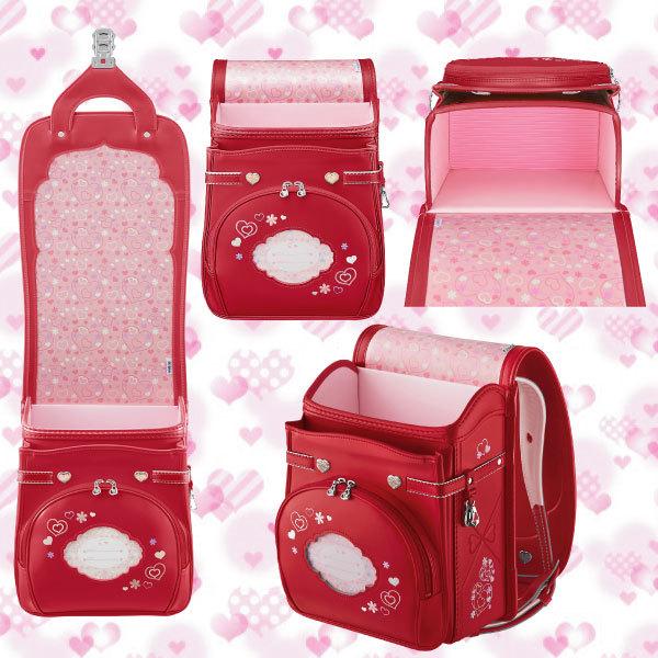 ランドセル 天使のはね コレクション ラブピハート 2022年モデル CN22G セイバン A4フラットファイル対応 ハート 女の子 かわいい 天使の羽 サックス 水色 天使のはね 天使の羽