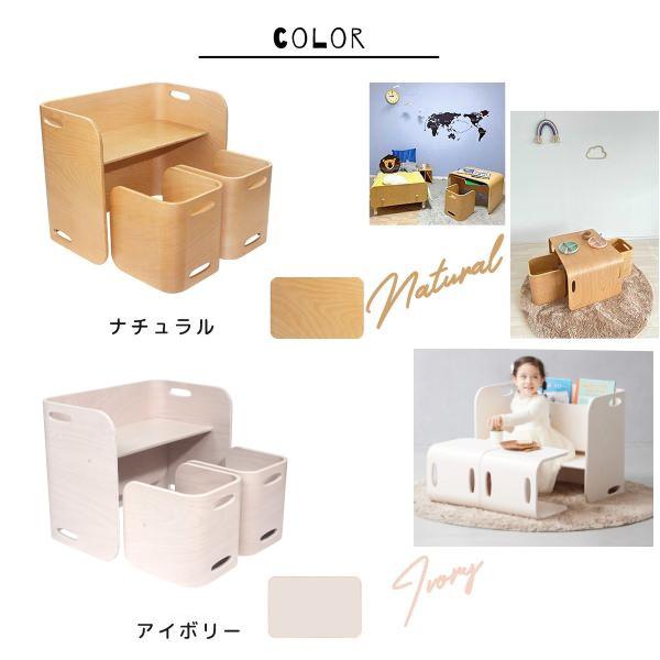 ホップル HOPPL COLOCOLO CHAIR＆DESK コロコロ チェア＆デスク 3点セット キッズデザイン賞 万能 キッズデスク チェア 子供机 プレゼント 機能性 完成品｜comodocasa｜14