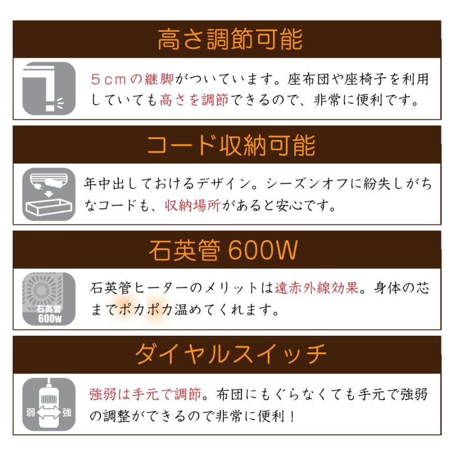 コタツ こたつ テーブル ビター 正方形 幅80cm 突板 ウォールナット 家具調 コタツ オシャレ おしゃれ 人気 一人暮らし コンパクト ブラウン ミニ 1人用 2人用の画像