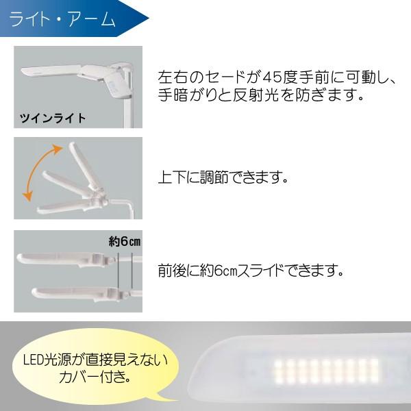 KOIZUMI（コイズミ） デスクライト LEDライト ECL-546 照明 ツイン