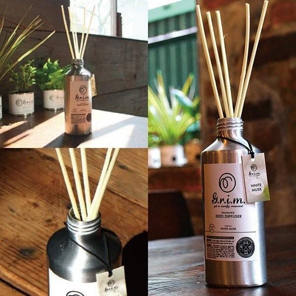 本日のみG.r.i.m. Reed Diffuserホワイトムスク３本セット ジョンズブレンド ホワイトムスク リードディフューザー 140ml×3個