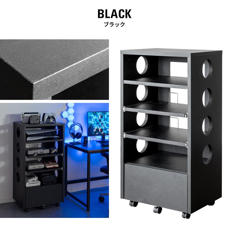 宮武製作所 ゲーム機ラック REGABO レガボ GRK-002 幅49 スリム