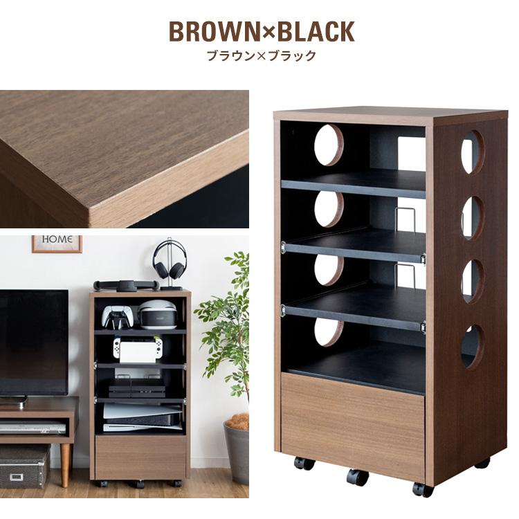 宮武製作所 ゲーム機ラック REGABO レガボ GRK-002 幅49 スリム