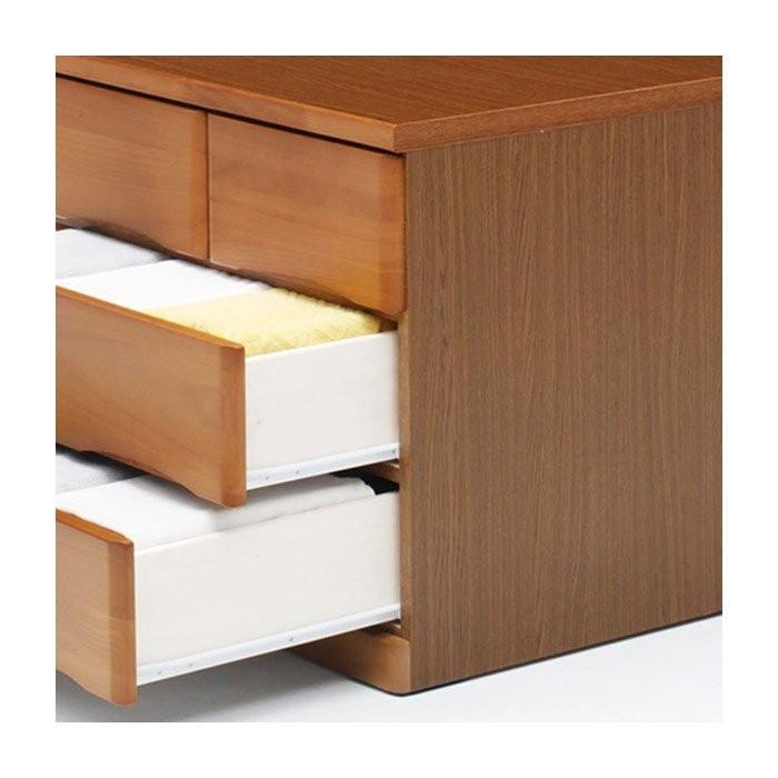 クローゼットチェスト 幅75cm 奥行60cm 3段 イブ 日本製 国産 押入れ