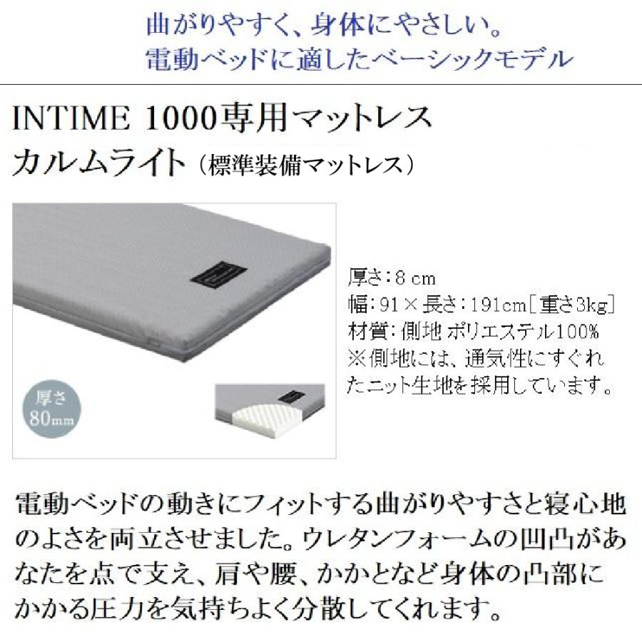 パラマウントベッド　INTIME 1000 パラマウントベッド 【特典付き】 開梱設置付き インタイム1000