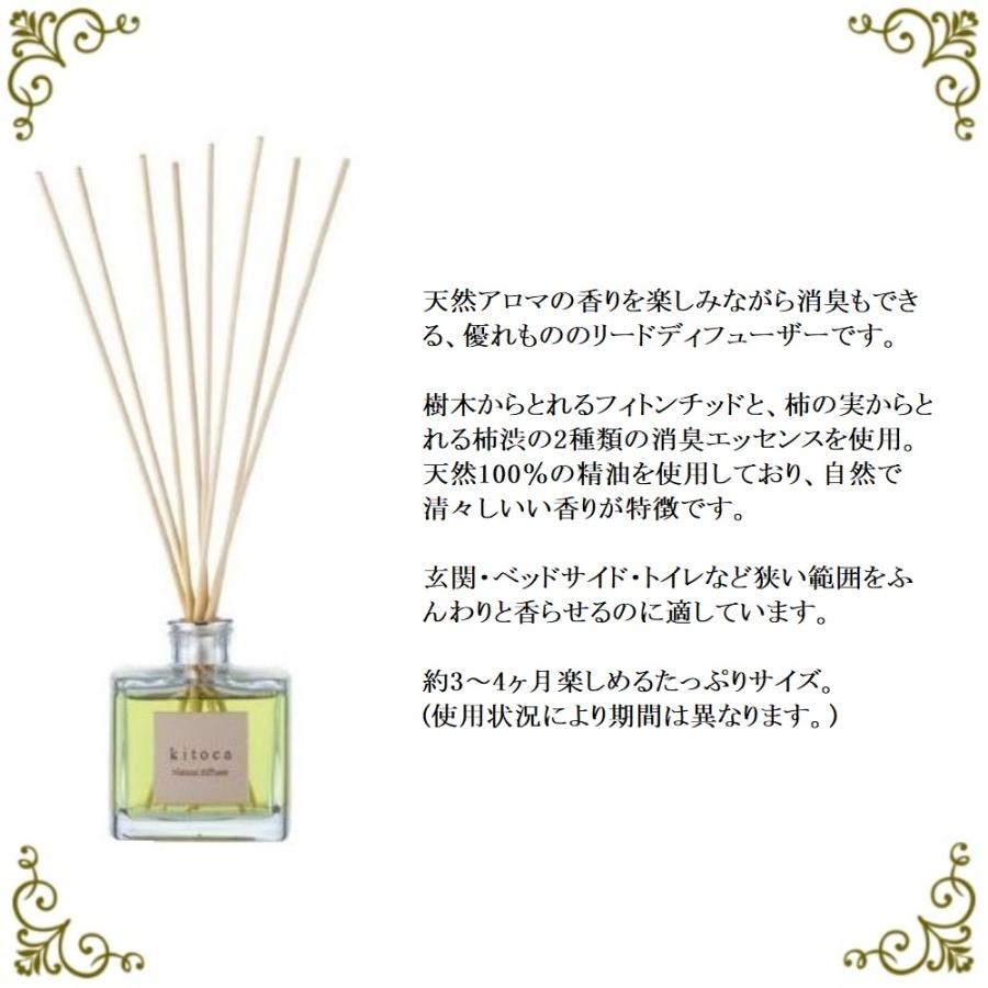 3個セット】 kitoca 木と果 190 リードディフューザー ルーム