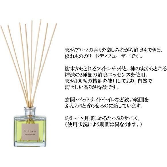 Kitoca 木と果 190 リードディフューザー ルームフレグランス アロマ 人気 エッセンシャルオイル 日本製 消臭 天然精油100 190ml オカモト産業 晴香堂 Kitoca190 コモドカーサyahoo 店 通販 Yahoo ショッピング