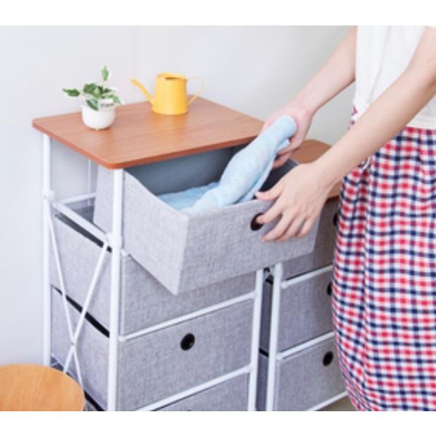 チェスト LFS-701 簡単組立チェスト3D 3段 AZUMAYA 東谷 収納 カワイイ