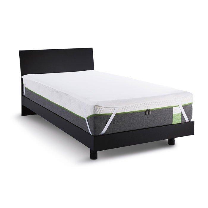 テンピュール TEMPUR マットレスプロテクター 防水シーツ 汚れ防止 セミダブル SD ホワイト 東洋紡 寝汗 洗濯可能 日本製 ゴム付き