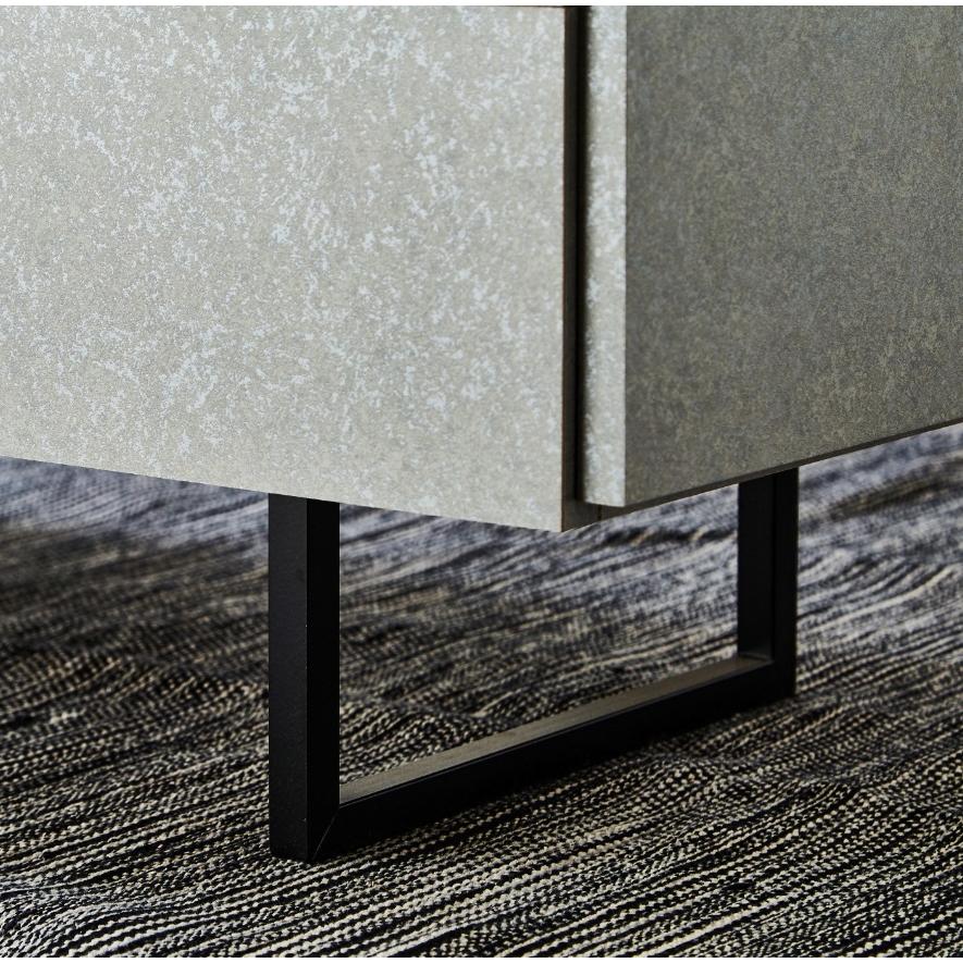 サイドボード 幅105cm 日本製 モカ 105AVチェスト テレビ台 アイアン