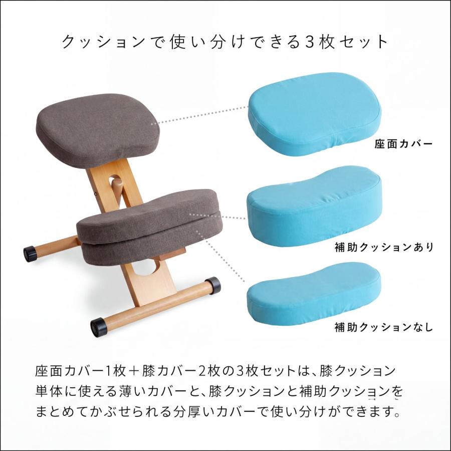 チェアカバー プロポーションチェア用替えカバー CV-8G CV-9K 座と膝の
