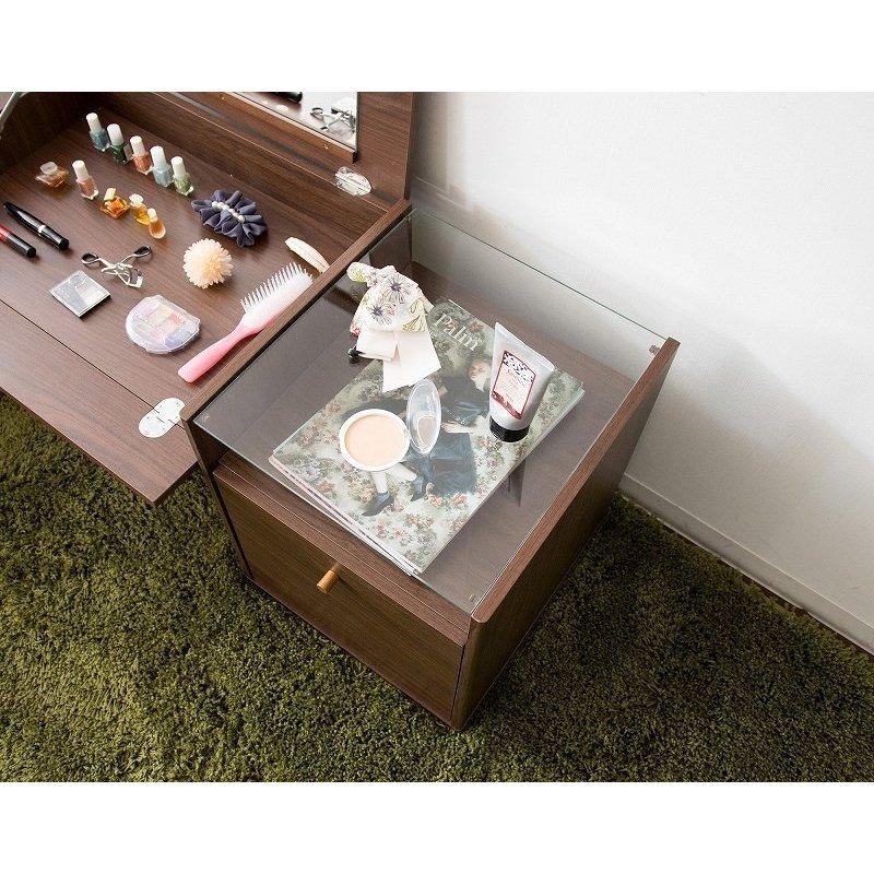 宮武製作所 ローデスクドレッサー DR-440 化粧台 おしゃれ 北欧 収納