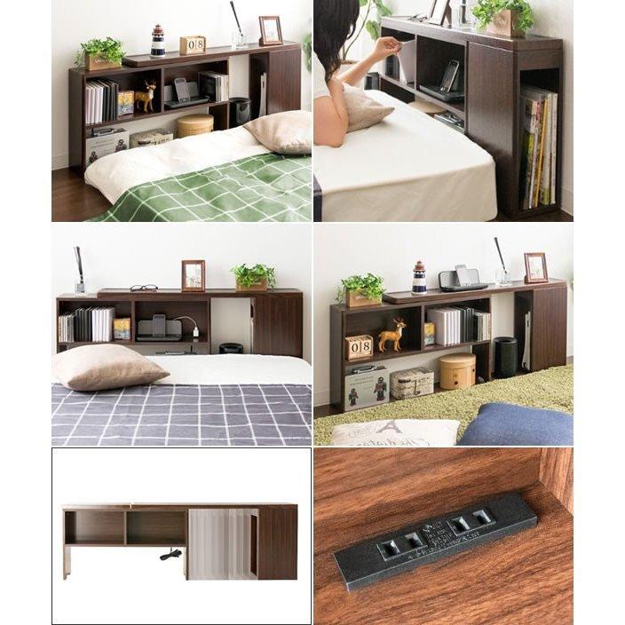 ヘッドボード　宮棚　キャスター付き　収納家具 楽天市場】zesto ゼスト ヘッドボードワゴン キャスター付き 幅100cm