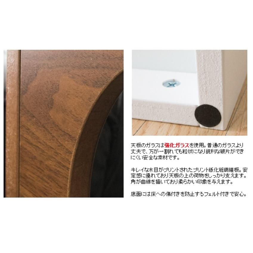 サイドテーブル ST-402 幅400 正方形 キューブ型 2段 おしゃれ 収納