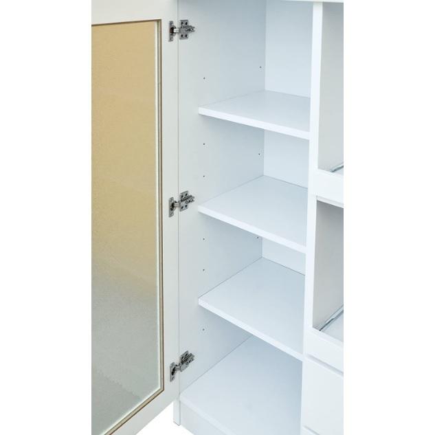 中村敬木工 食器棚 高さ129×幅80×奥行37cm レンジボード 収納家具 札幌