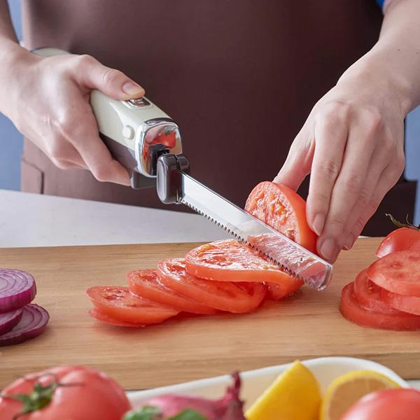 Toffy 選べる特典付a トフィー 電動マルチナイフ K-EK1 パン切り包丁