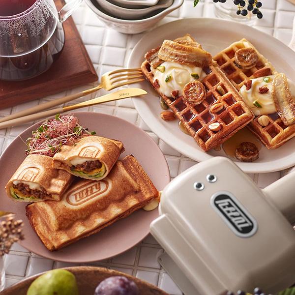 Toffy 選べる特典付a ハーフホットサンドメーカー トフィー K-HS5