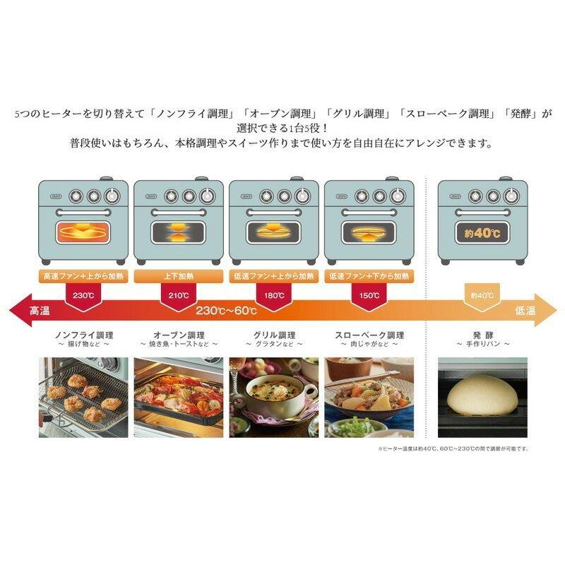 トフィー Toffy ノンフライオーブントースター ノンフライヤー スチーム機能 発酵機能 パン焼き ダイヤル式 K-TS5-PA ラドンナ おしゃれ かわいい レトロ :ogg-TS5:コモドカーサYahoo!店 - 通販 - Yahoo!ショッピング トフィー Toffy ノンフライオーブントースター ノンフライヤー スチーム機能 発酵機能 パン焼き ダイヤル式 K-TS5-PA ラドンナ おしゃれ かわいい レトロ :ogg-TS5:コモドカーサYahoo!店 - 通販 - Yahoo!ショッピング