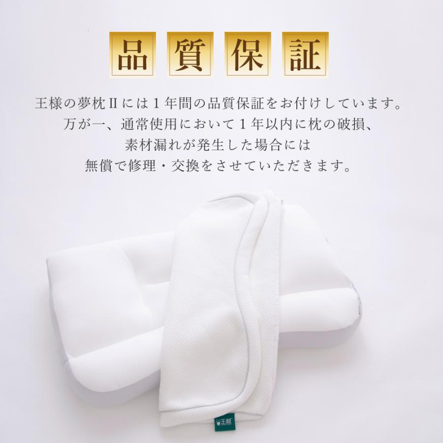王様 王様の夢枕2 王様シリーズ 枕 標準 低め タイプ 日本製 専用