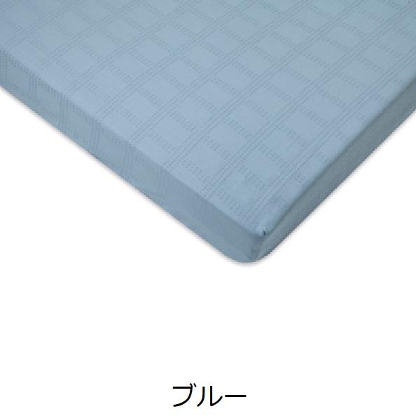 パラマウントベッド ボックスシーツ セミシングル サテンドット