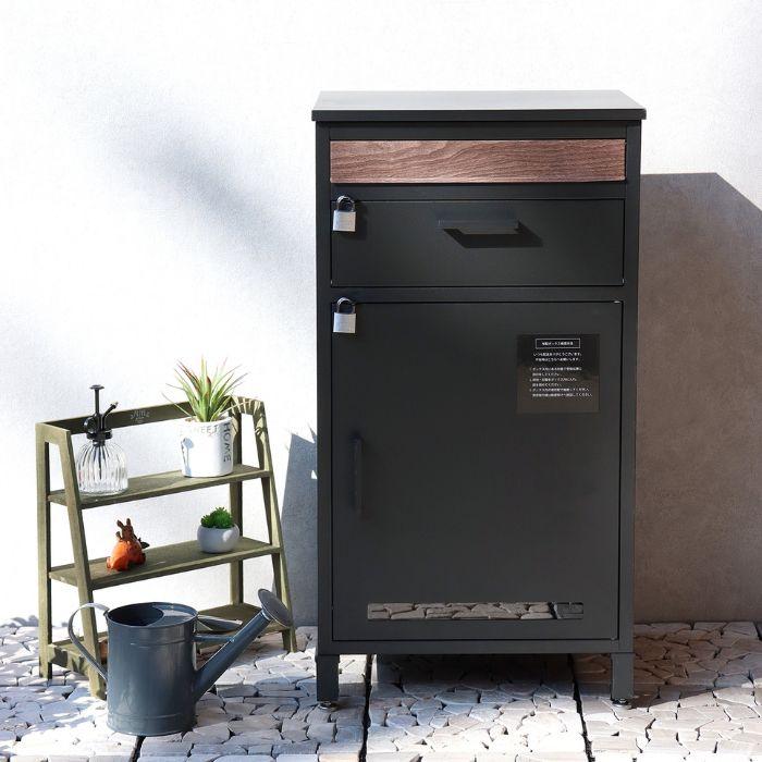 宅配ボックス 戸建て 大型 大容量 宅配BOX 郵便受け ポスト 一体型