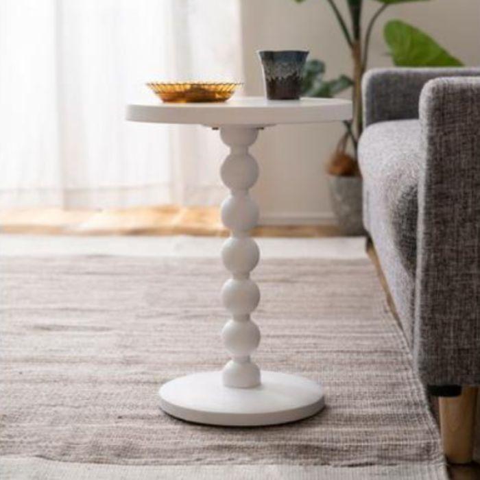 東谷 サイドテーブル ミニテーブル スフィア PT-470NA PT-470WH 木製