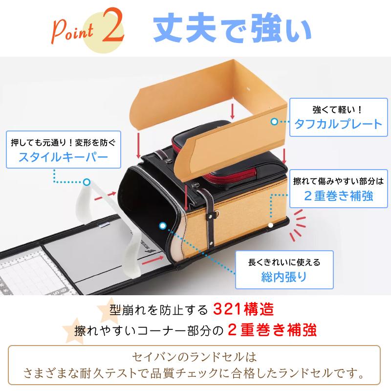 ランドセル 天使のはね セイバン モデルロイヤル レジオ ボタニカル RG24G-TB アウトレット 女の子 A4フラットファイル対応 花 フラワー シンプル おしゃれの画像