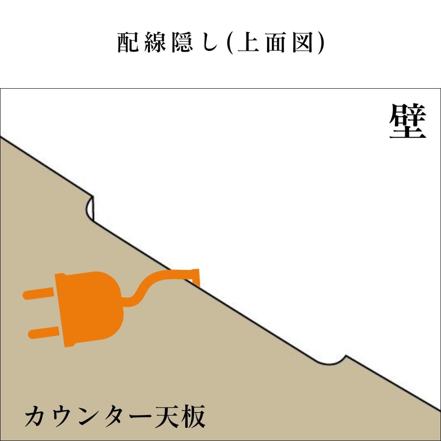 カウンター セラミック調 サイドボード テレビ台 テレビボード AV機器