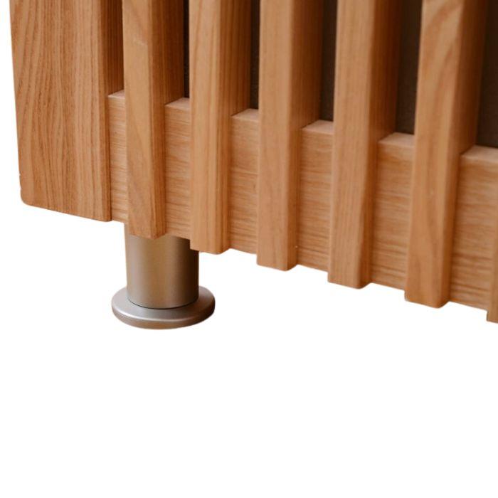 キャビネット 幅90 日本製 山水 和モダン 90-4 サイドボード ガラス