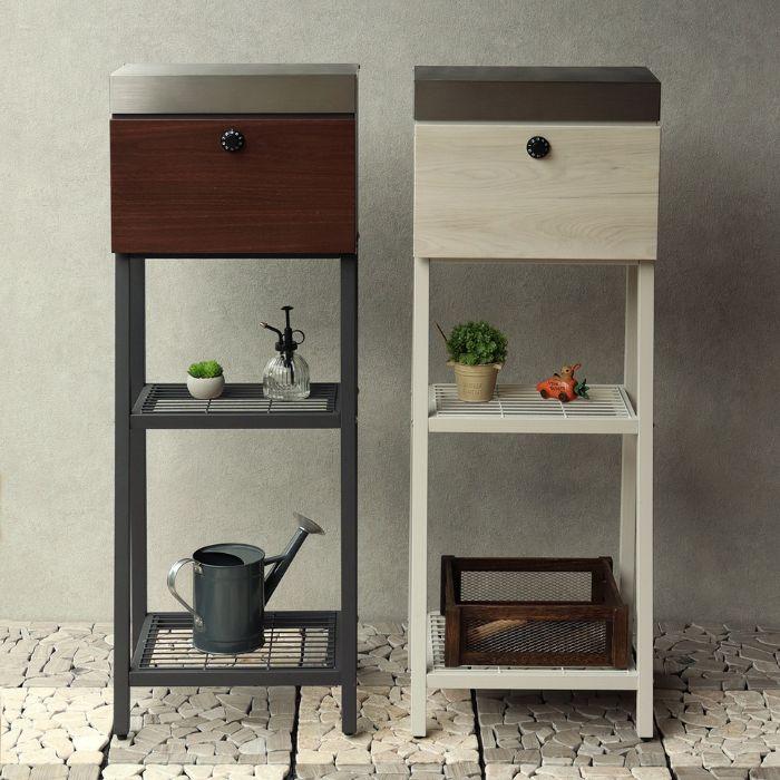 スタンドポスト 郵便ポスト 郵便受け 新聞受け メールボックス 鍵付き