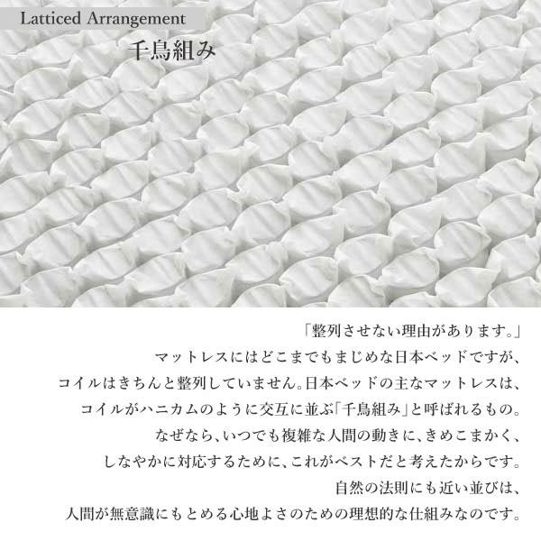 日本ベッド 【開梱設置付】日本ベッド製造 マットレス シルキーパフ