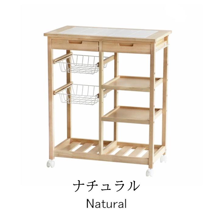 ICHIBA キッチンワゴン W-3564 スープ バスケット ワゴン Soup