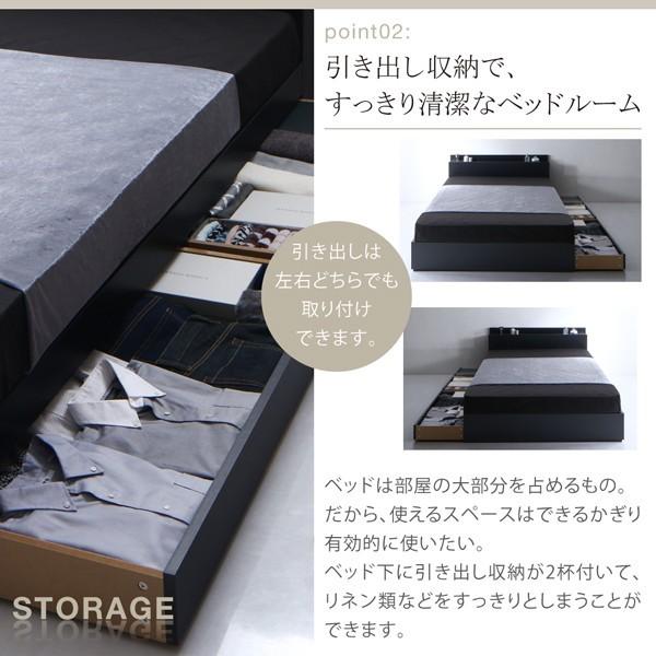 ベッド セミダブルベッド セミダブル ベッド セミダブル フレームのみ 収納付き 下収納 安い |  | 03
