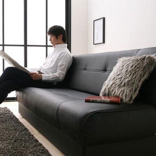 ソファーベッド ソファベッド ソファーベット 収納付き ストック