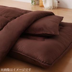 布団セット シングル ボリューム布団6点セット  フロア 羊毛混タイプ | 